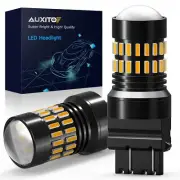 AUXITO Yellow Amber 3157 LED DRL Turn Signal Parking Light Blinker Corner Bulb