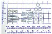 Lot Of 2X KMF1062 2Pc. Dock Leveler Fastener Kit Toe Guards One Side Only