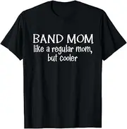 [X.Style] Band Mom Definition Joke for Musicians ds070 T-Shirt (S) Black