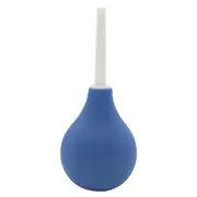Rubber Enema Bulb Comfortable Medicl Douche fo Men Women-90ml Black Blue