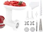Fruit & Vegetable Strainer Attachment Set - Includes Grinder Attachment and Saus