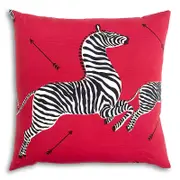 Scalamandre Zebra's Decorative Pillow, 22 x 22