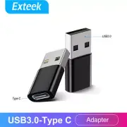 USB 3.0 Type A Male to USB C 3.0 Type C Female Port Adapter Fast Converter