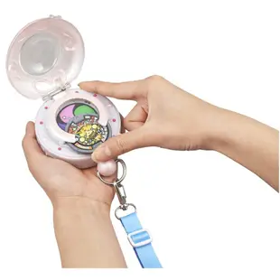 現貨特價 日本 bandai 妖怪手錶 DX 粉紅色妖怪懷錶-女生 專用  可收入220種以上的妖怪 日文發音