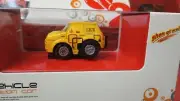 Brand New Worlds Smallest Mini Q2 RC Stunt Cars (Yellow)