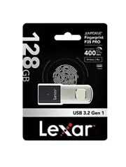 Lexar 128GB JumpDrive Fingerprint F35 PRO USB 3.2 Gen 1 Flash Drive, LJDF35P128G