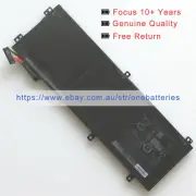 Genuine 1P6KD 4GVGH RRCGW M7R96 battery for DELL XPS 15 9550 9570 Precision 5510