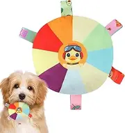 Flying Disc Dog Toy | Plush Soft Outdoor Dog Toys - Interactive Dog Plush Chew Toy, Disc Dog Toys, Squeaky Dog Toys Pet Accessories