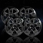 Auto Reflections Gloss Black 5 Spoke 17" Wheel Skins for 2016-2021 Honda HR-V LX