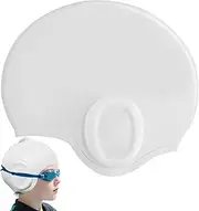 Silicone Swim Caps Women | Lightweight Waterproof Mens Swim Caps,Silicone Bathing Hats Ergonomic Reusable Design for Enthusiasts Men Teenagers Women Girls Boys Beginners Adults Professionals