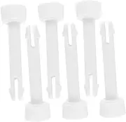 6Pcs Pool Skimmer Locking Pin Durable Handle Bolt Replacement for Standard Cleaning Poles Easy Installation Secure Locking Mechanism for Leaf Rake Attachments