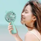 Portable Fan Cartoon Ears Cooling Mini Usb Fan Portable Cooling Fan Universal