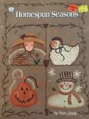 Vintage 2000 Tole Painting Book: Homespun Seasons by Pam Grady