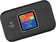 4G Portable Router with SIM Card Slot, Mobile Hotspot, Portable Travel Routers Support 10 Users 300Mbps 3000mAh Type C Powered for Indoor Outdoor