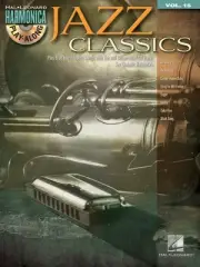 Jazz Classics Harmonica Play-Along Vol 15 Harp Sheet Music Songs Book CD
