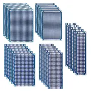 5/10PCS PCB Board Prototype Board Blue 2x8/3x7/4x6/5x7/7x9cm Double Sided Circuit Board For DIY Soldering Project
