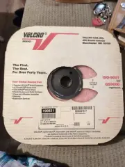 VELCRO® 5/8" x 25yd White Hook Loop Set Adhesive Backed 2 Rolls 151412 151414