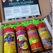 Mexican Seasonings Gift Set - 4 Bottle Spice Set- Fiesta Flavors