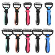 Grooming Rake Dog Cat Deshedding Comb Fur Remover Reduce Hair