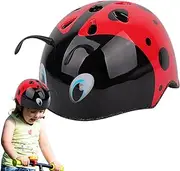 Kids Helmet,Kids Bicycle Helmet - Ladybird Skating Helmet | Lightweight Cute Skateboard Helmet, Multi-Sport Safety Accessories for Boys and Girls