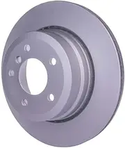 HELLA PAGID 8DD 355 129-571 Brake Disc PRO High Carbon, Rear Axle, Surface: Coated, Set of 1 Break Discs