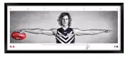 Nathan Fyfe Mini Wings Fremantle Dockers FC Official AFL Framed Print