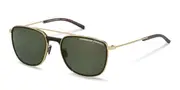 Porsche Design P8690 B Men's Sunglasses Gold Size 57