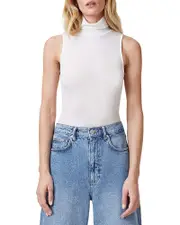 Allsaints Bec Roll Neck Tank Top