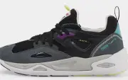Puma TRC Blaze Black Dark Slate 384958-01 Mesh Leather 3D detail EVA 12