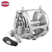 PENN Saltwater Conventional 2 Speed Reel International VI 130VISS Silver
