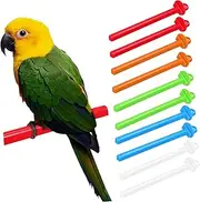 BESPORTBLE 10pcs Bird Stand Parakeet Cage Finch Perches Parakeet Perches Bird Perches for Parrots Large Parrot Perch Bird Supplies Parrot Perches Bird Shower Perch Perches for Birds Plastic