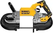 [DEWALT] 20V MAX Band Saw, 5" Cutting Capacity, Integrated Hang Hooks, Portable, For Deep Cuts, Bare Tool Only (DCS374B)