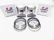 HONDA CB350 SUPER SPORT 68-72 STD FORSETI PISTON SET 64mm RINGS PIN CLIPS