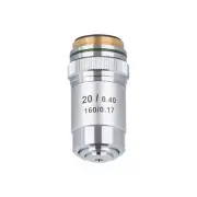 AmScope 20X Achromatic Microscope Objective for Compound Microscope