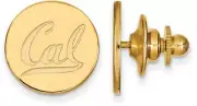 14K Yellow Gold University of California Berkeley Lapel Pin by LogoArt