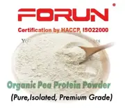 FORUN Organic Pure Pea Protein Isolate Powder 400G-No Flavour,No Sugar
