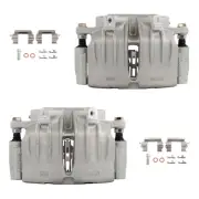 Pair Front Brake Calipers For 03-05 Chevrolet SSR 02-05 GMC Envoy XL w/ Bracket (for: Chevrolet)