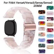Resin Watch Band For Fitbit Versa 4 3 Sense / Sense 2 Wrist Strap Bracelet