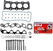 DNJ HGB520 Head Gasket Set with Head Bolt Kit For 1996-2003 for Suzuki Sidekick 1.8L 1840cc L4 DOHC