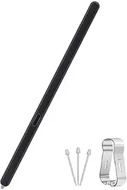 Galaxy Z Fold 5 Slim S Pen Fold Edition 4096 Pressure Levels Compatible with Galaxy Z Fold 5 Phones Only, Fold 5 Pen Slim 1.5mm Pen Tip, with 3*Tips (Black)