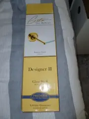 Gatco Fine Bathware Designer II Glass Shelf Hand Polished Solid Brass - NEW!!