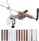 Professional Knife Sharpener Knife Sharpening Kit System 360° Flip Design
