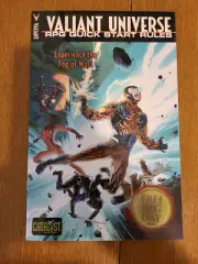 Valiant Universe RPG Quick Start Rules Promo Booklet NEW