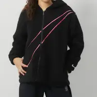 在飛比找蝦皮商城優惠-Nike NSW 女款 黑色 刺繡 Logo 寬鬆 保暖 毛