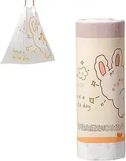 Bathroom Trash Bags - Drawstring Garbage Bags,Unscented Bathroom Wastebasket Trash Bag with Strong Load-Bearing Capacity Borato