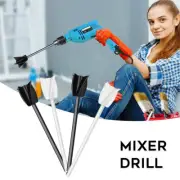 Resin Mixer Epoxy Mixer & Paint Mixer Drill Attachment Paint Stirrer Mud Mixer