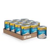 New England Clam Chowder Soup - 18.5 oz Cans | Pack of 12, No Artificial Flavors