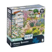 500pc House Of Puzzles Honey Bunnies 34x48cm Jigsaw Puzzle Kids/Family 3y+