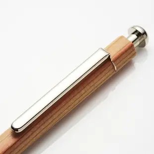 日本北星 大人的鉛筆夾式 附筆芯削 (原木筆桿)