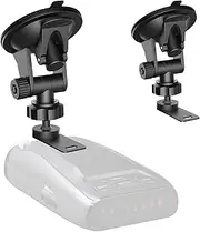 xsaaczm Super Radar Detector Mount,Super Car Windshield,Dashboard Suction Cup Bracket,Suitable for Radar Detector (for Uniden Radar)